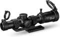 1-6X LPVO Rifle Scope with Cantilever Mount - Dual Illuminated Reticle