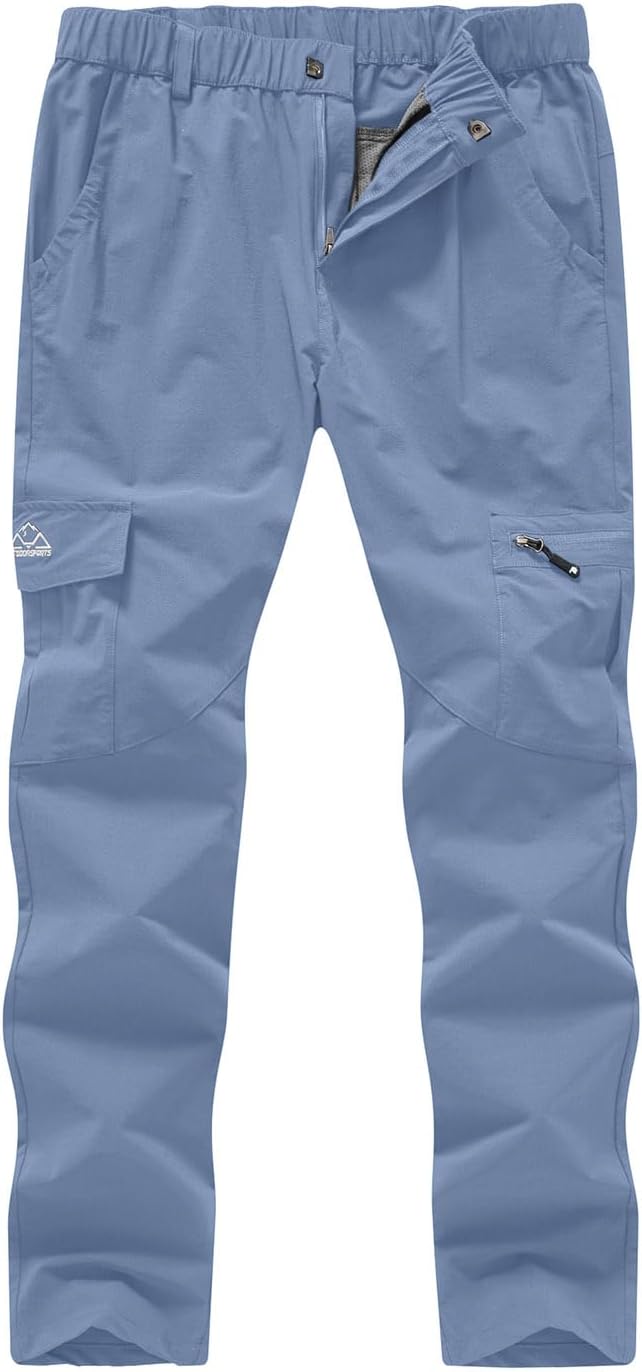 YSENTO Women's Hiking Pants Lightweight Quick Drying Cargo Style