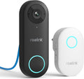 Video Doorbell PoE Camera 2K IP Security Doorbell - Wide 4:3 View