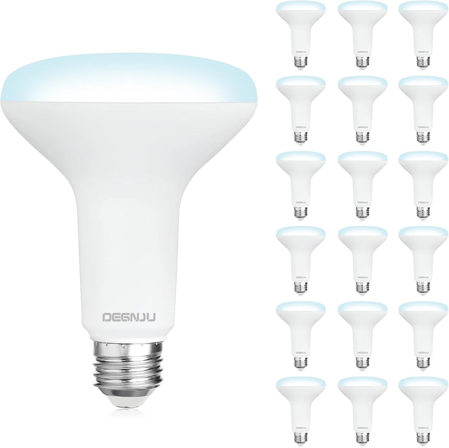 18 Pack Dimmable BR30 LED Recessed Light Bulbs for Home Use