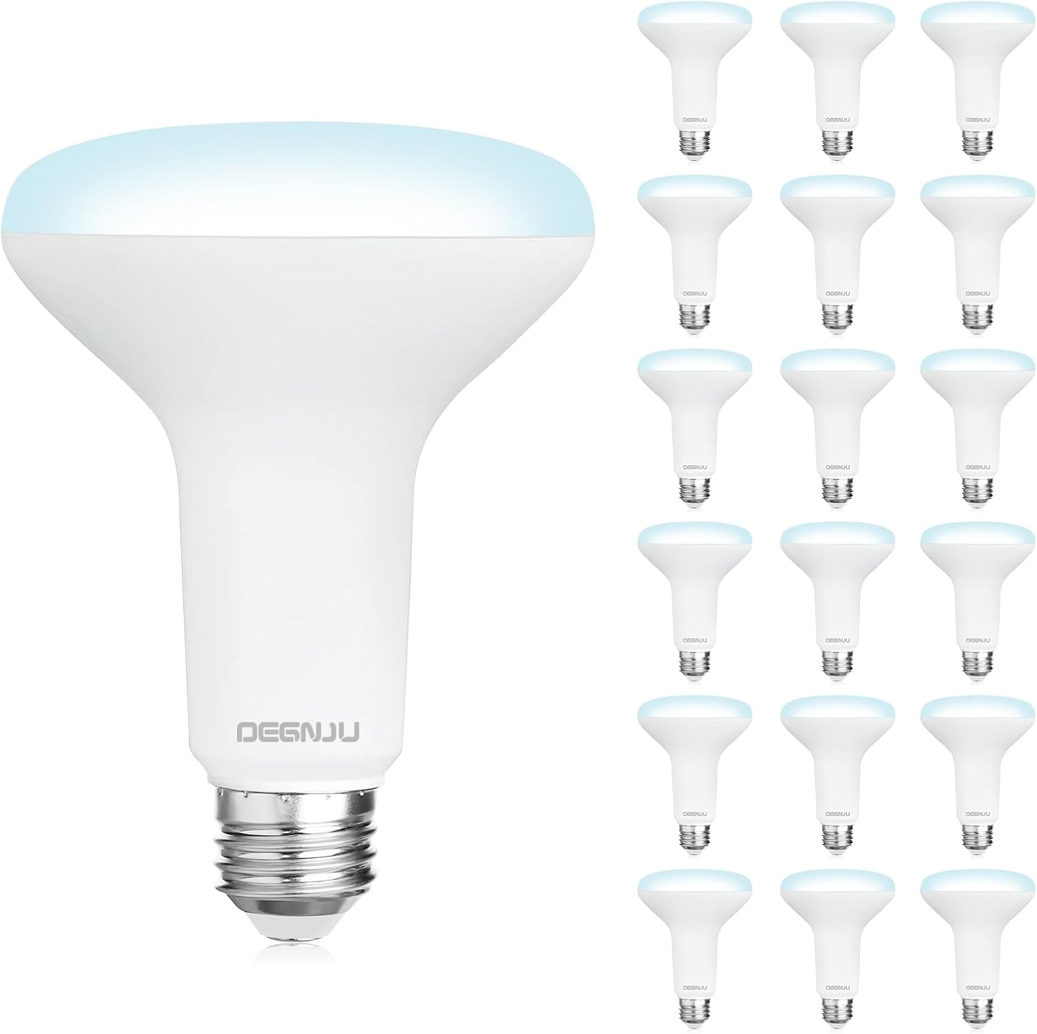 18 Pack Dimmable BR30 LED Recessed Light Bulbs for Home Use