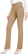 baleaf Womens Dress Pants 29ft or 31ft - Stretchy Yoga Work Slacks