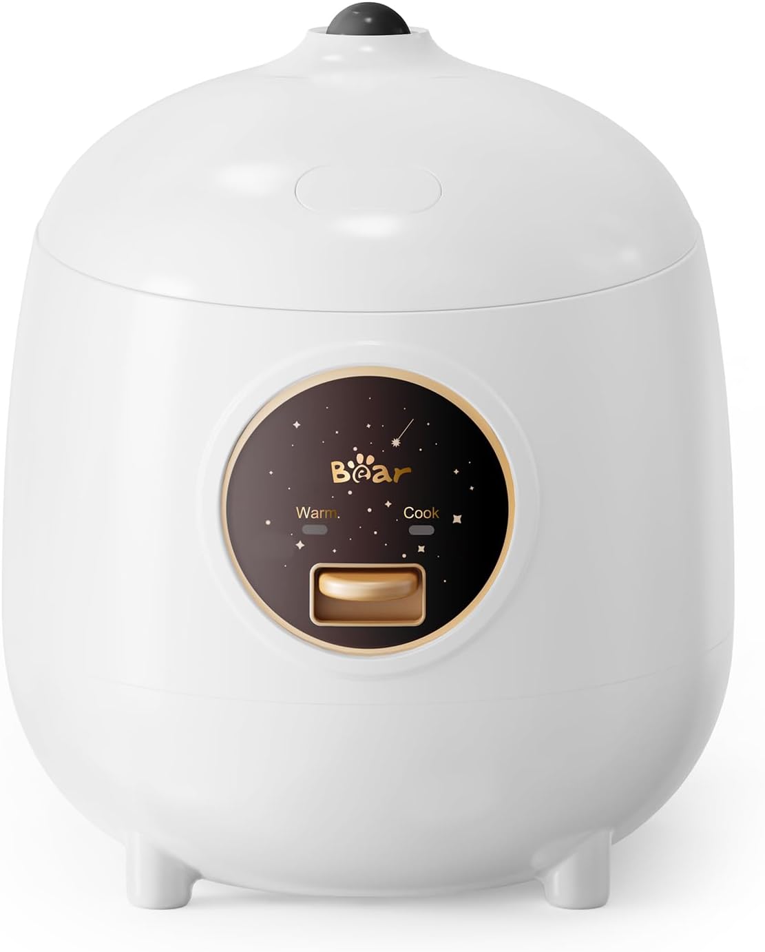 Bear Mini Rice Cooker 2 Cups Uncooked for Effortless Cooking