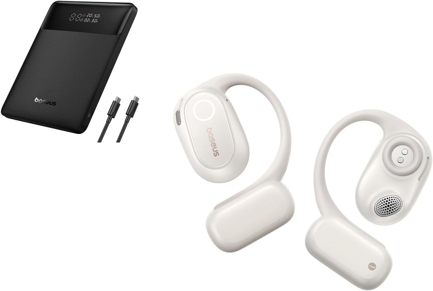 Baseus 100W Power Bank & Bowie MF1 Earbuds: Hi-Res Audio, Rich Bass
