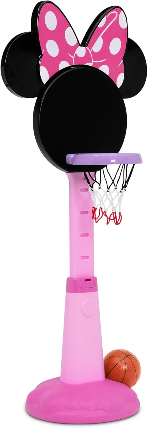 Delta Children Minnie Mouse Basketball Set - Fun Indoor Play