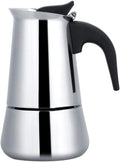Tomotato Stainless Steel Espresso Maker: Brew Anywhere!