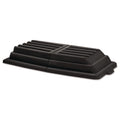 Rubbermaid Commercial Tilt Truck Dome Lid for Secure Loads