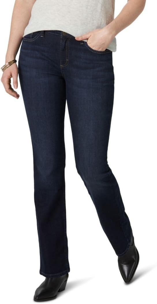 Lee Womens Plus Size Legendary Mid Rise Bootcut Jean Review