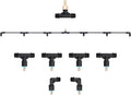 6-Nozzle Poly Boom Wand 7.5 ft ATV Sprayer - Wide Coverage