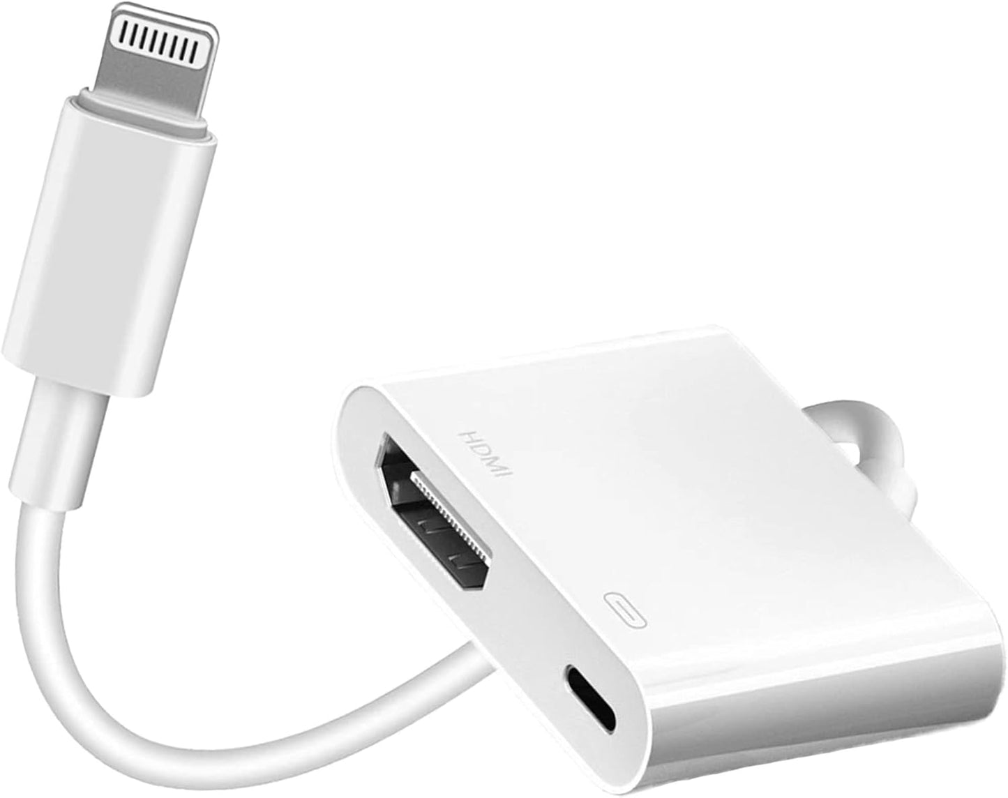 Apple MFi Certified HDMI Adapter: Crisp 1080P Video Sync