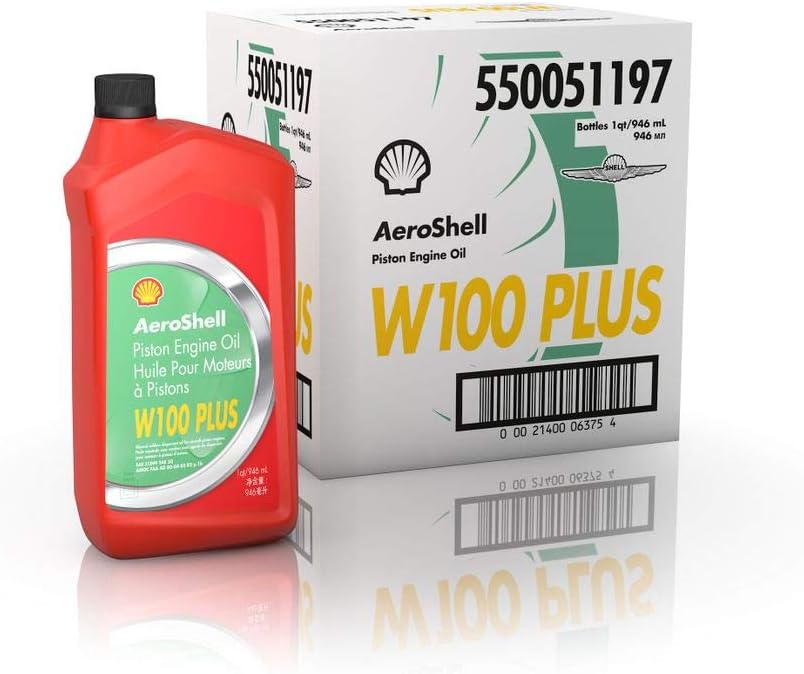AeroShell Oil W100 Plus - Superior Engine Protection for Aircraft