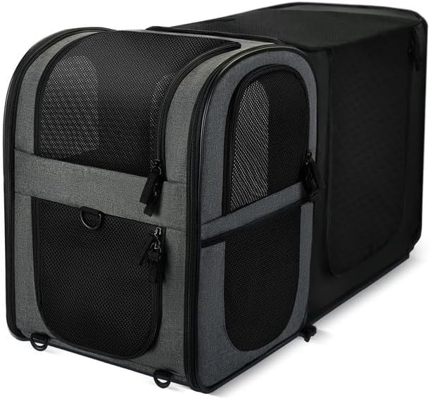 Apollo Walker Expandable Pet Carrier Backpack for Travel Comfort