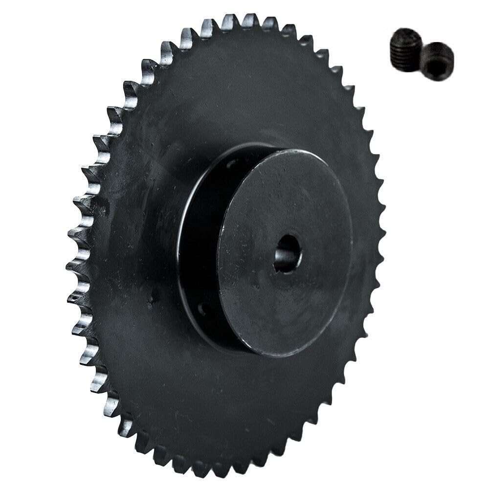 Jeremywell #40 Roller Chain Sprocket with 50 Teeth and 3/4 in Bore