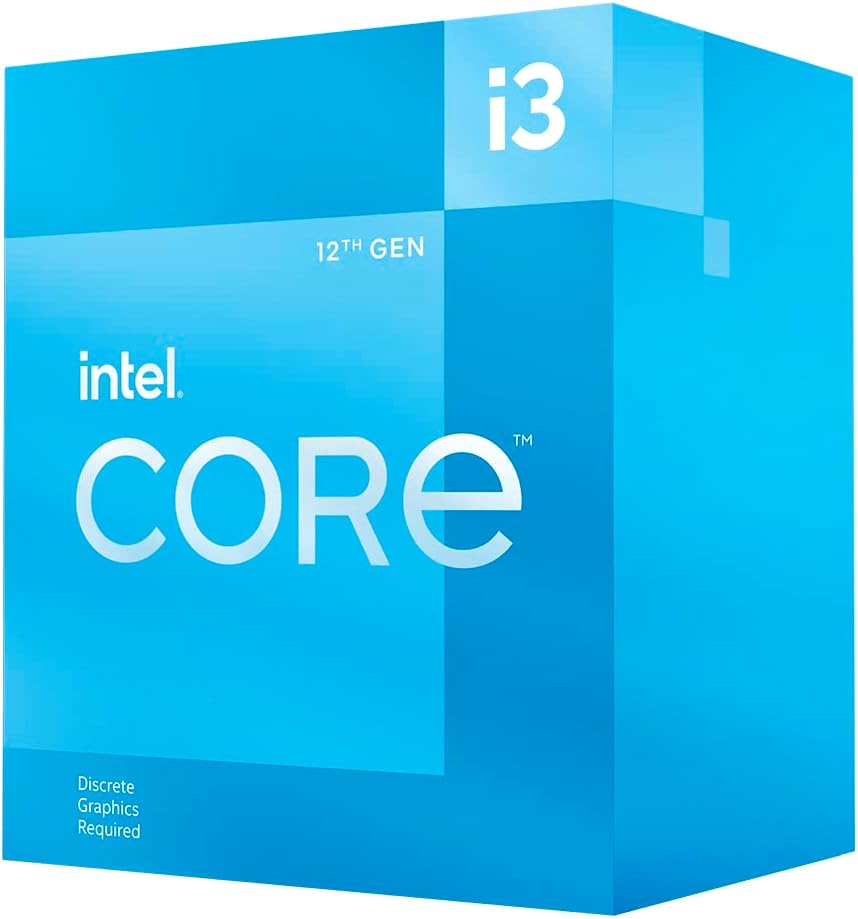 Intel Core i3-12100F Desktop Processor with PCIe Gen 5.0 Support