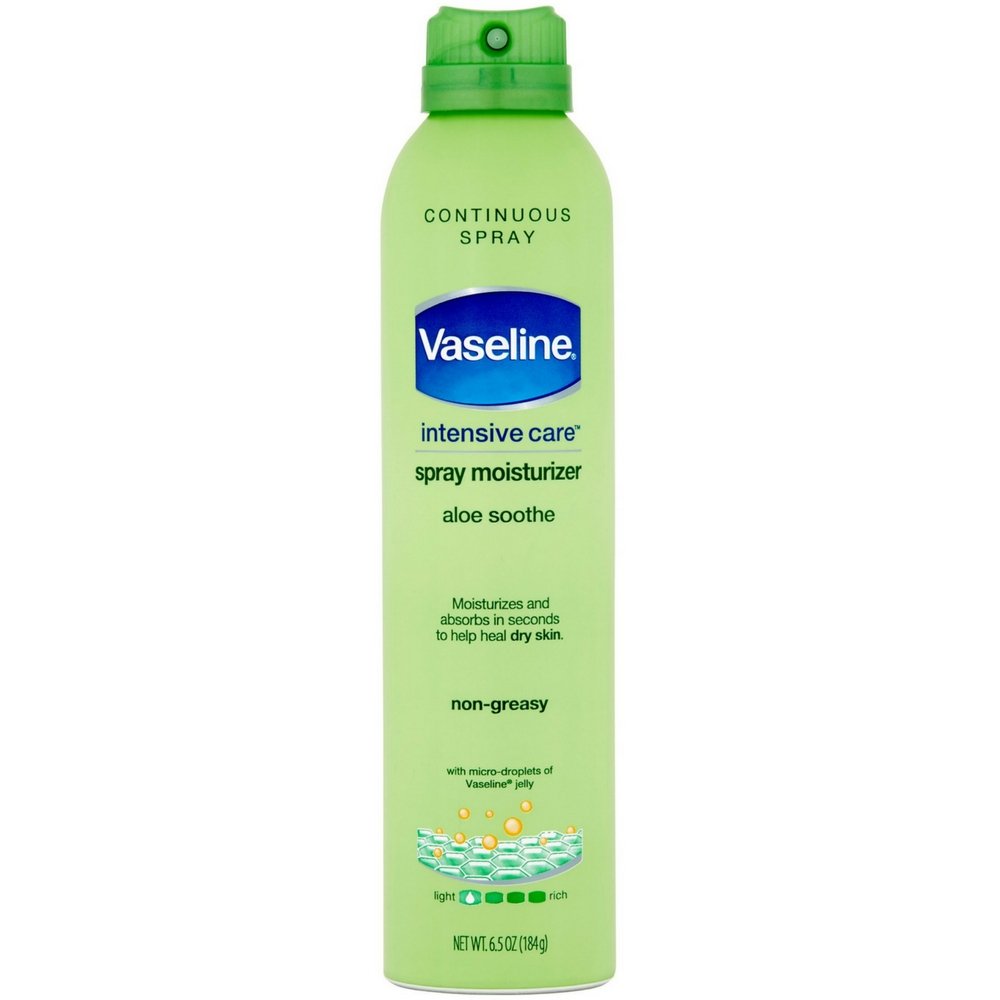 Vaseline Spray & Go Moisturizer Aloe Fresh for Soft Skin