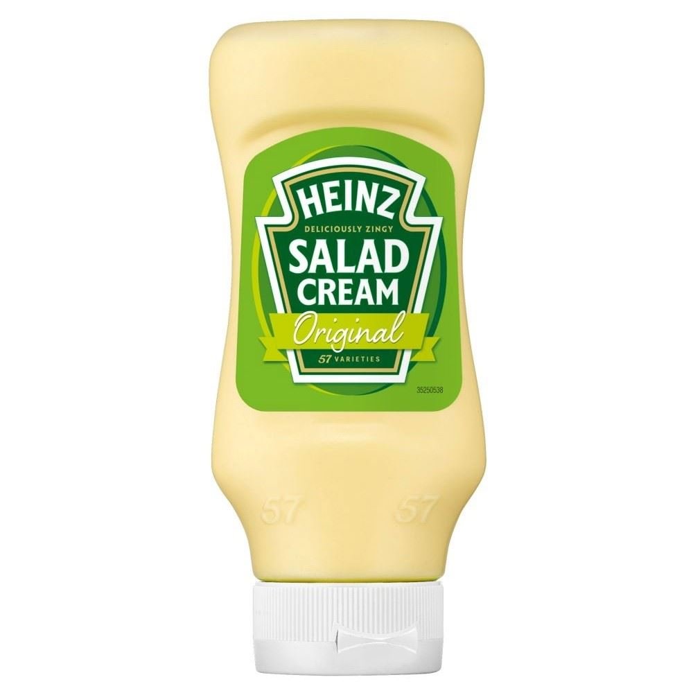 Heinz Salad Cream Squeezy 425G Pack of 6 for Delicious Dishes