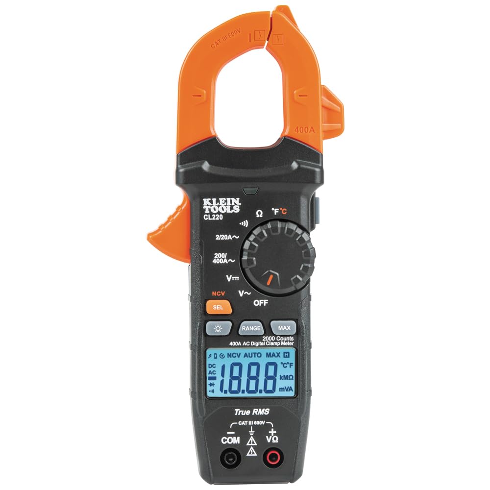 Klein Tools CL220 Digital Clamp Meter for Accurate Measurements