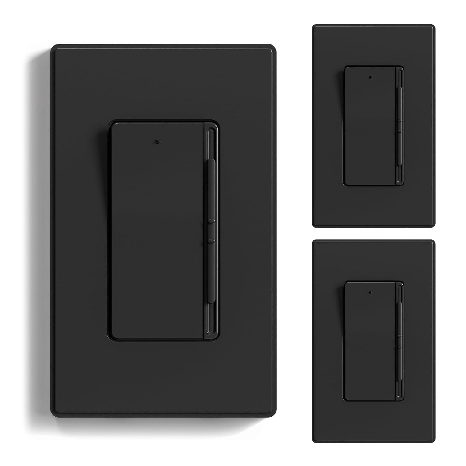ELEGRP Digital Slide Dimmer Light Switch for LED and CFL Bulbs
