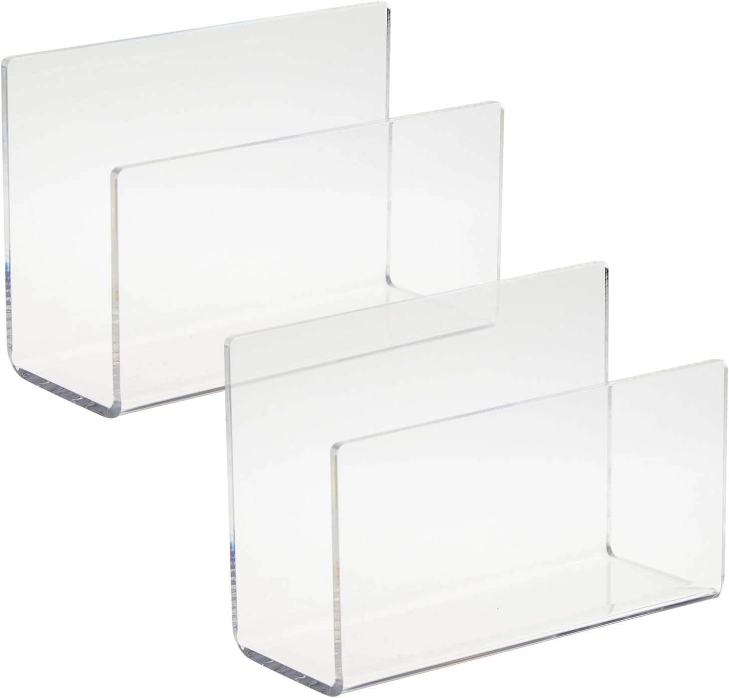 Organize in Style: Clear Acrylic Letter Holder Duo by Juvale