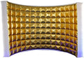 SAYOK Inflatable Golden Wall Selfie Photo Booth Backdrop - Portable