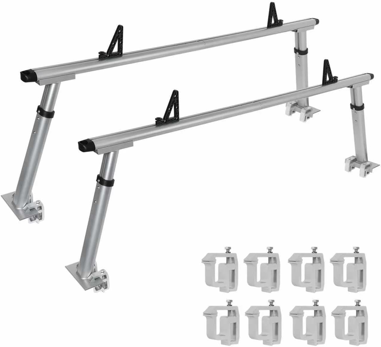 Non-Drilling Aluminum Truck Rack for Heavy Duty Use and Versatility