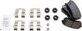 TRQ Rear Ceramic Brake Pads Compatible with Select Hyundai Kia
