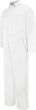 Red Kap Men's Snap Front Cotton Coverall Oversized Fit - Breathable