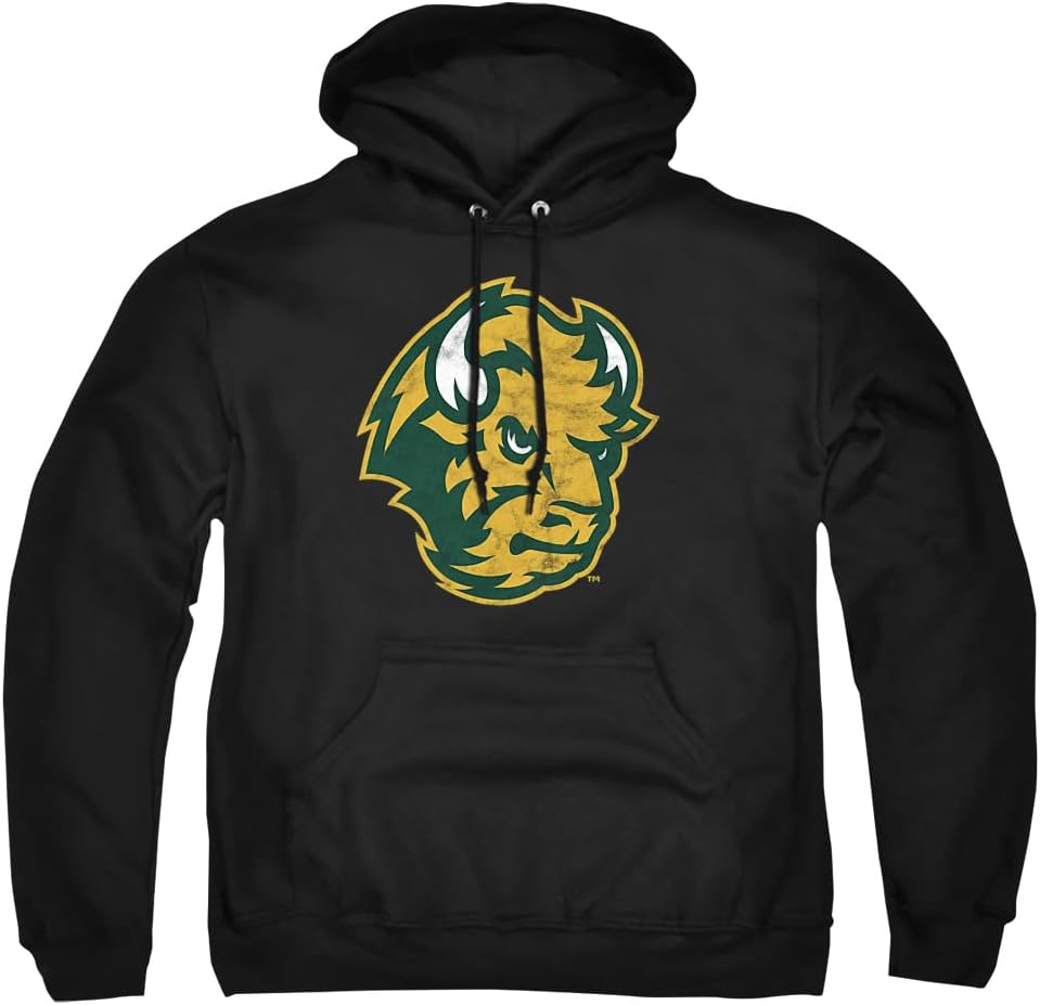 Official Collegiate Distressed Logo Hoodie for Everyday Wear