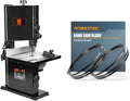 WEN 9-Inch Band Saw with POWERTEC 59-1/2 Inch Blades Bundle