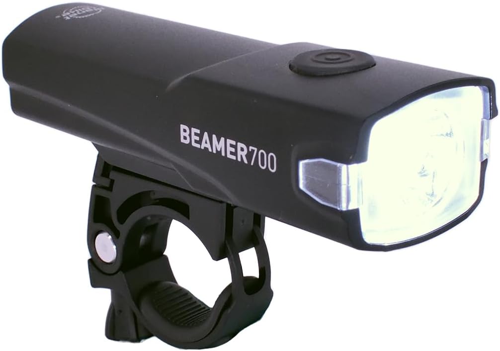 Planet Bike Beamer 700 Bike Headlight: USB-C Rechargeable Safety