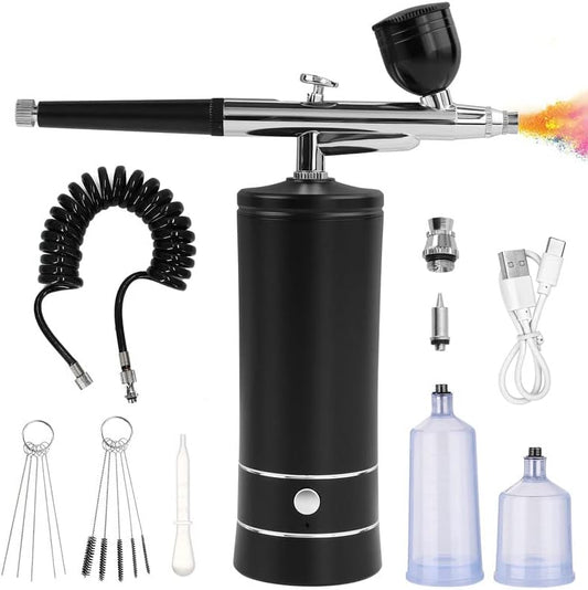 Portable Rechargeable Airbrush Kit for All Your Creative Projects