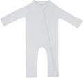 KYTE BABY Unisex Rayon From Bamboo Zippered Rompers 0-24 Months
