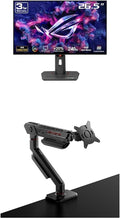 ASUS ROG Strix 27 1440P OLED Gaming Monitor with Ergo Arm