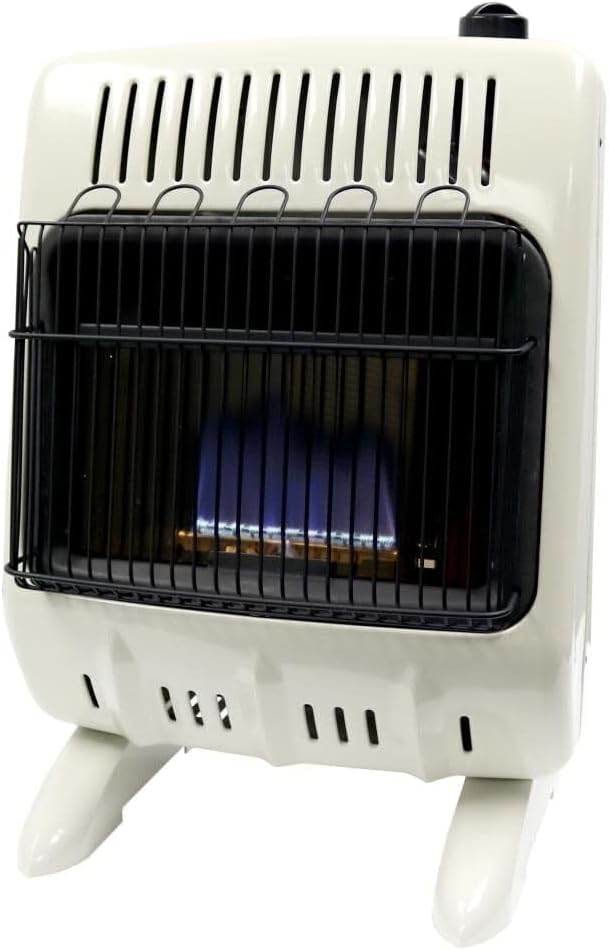 Efficient 10,000 BTU Blue Flame Gas Heater