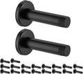 Door Stopper Black 3.54 in Stainless Steel - Matte Black Protector
