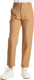 DEVOROPA Youth Boy's Golf Pants Quick Dry Athletic Chino - Stretch are