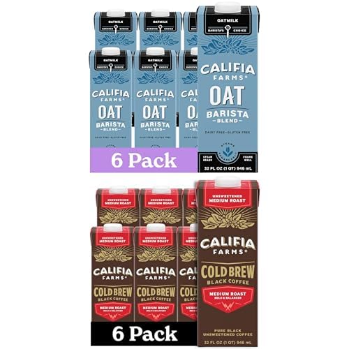 Califia Farms Oat Barista Blend and Cold Brew Coffee Bundle