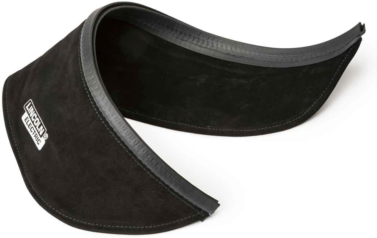 Protective Split Leather Bib | Secure Fit Seal | Lincoln Electric Helmet Accessory