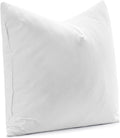 MIULEE Euro Pillow Insert 30x30 in - Fluffy Feather Mix Support