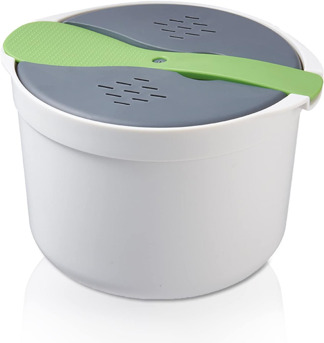 Quick Rice Cooking Solution - 2L Microwave Cookware