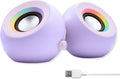 X9 Performance Purple Computer Speakers for Desktop PC - RGB Bluetooth