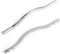 Goo-Ki Low Profile Satin Nickel Cabinet Pulls - Smooth Modern Handles
