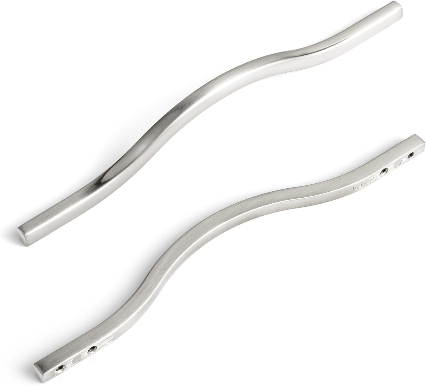 Goo-Ki Low Profile Satin Nickel Cabinet Pulls for Modern Homes