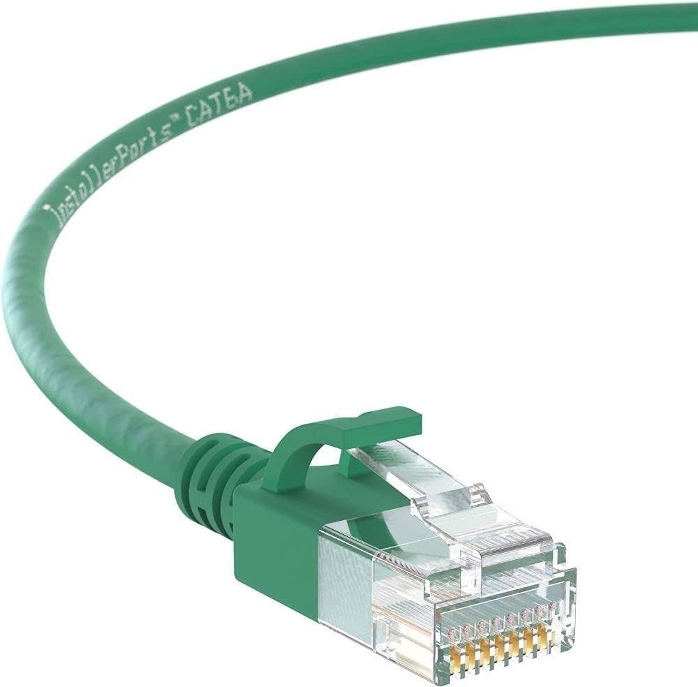 InstallerParts Cat6A Slim Ethernet Cable 15 FT for High Speed