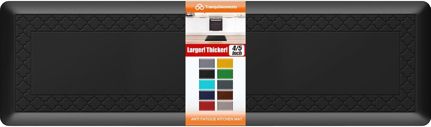 4/5 Inch Thicker Kitchen Mats for Floor Anti Fatigue Comfort