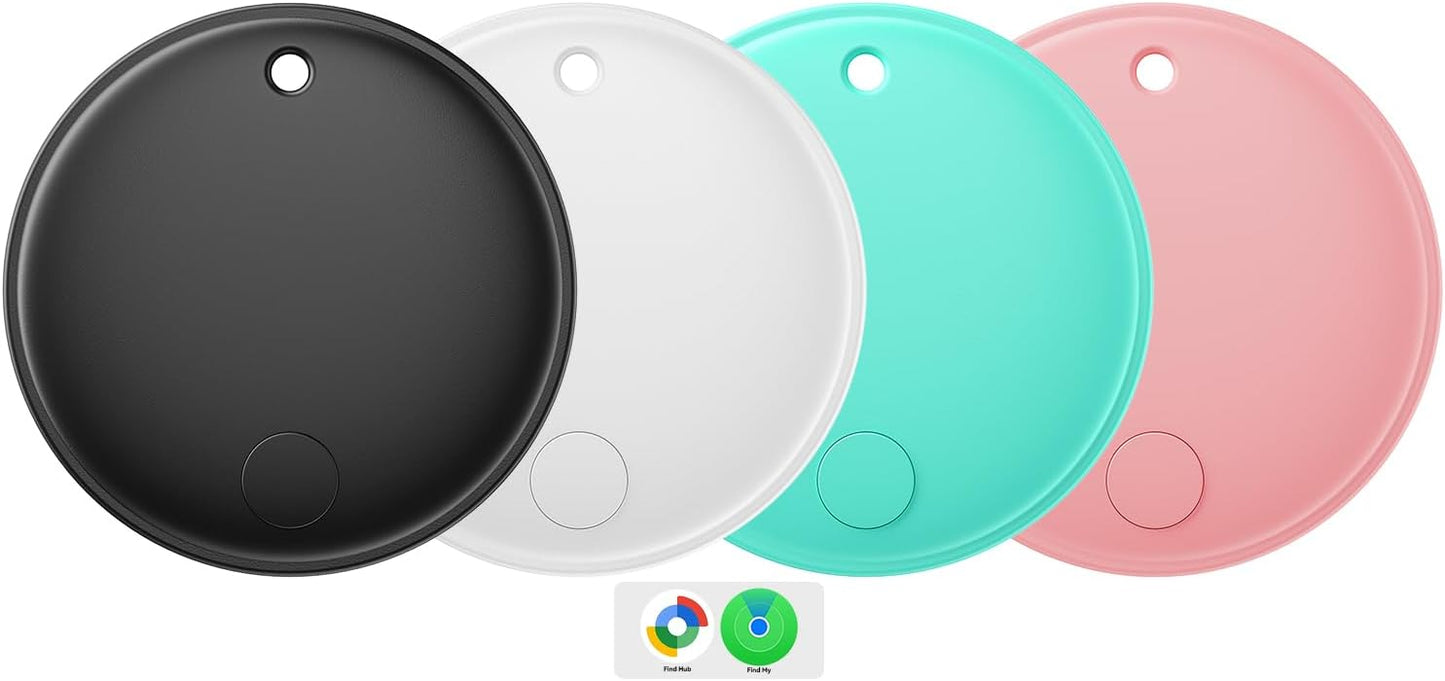 Eelexa Smart Tag Tracker 4 Pack for iOS and Android Devices