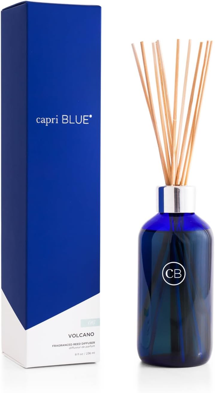 Capri Blue Volcano Reed Diffuser Set for Luxurious Home Fragrance