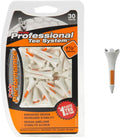30-Count Professional Plastic Golf Tees - Pride Performance for Ultimate Precision!