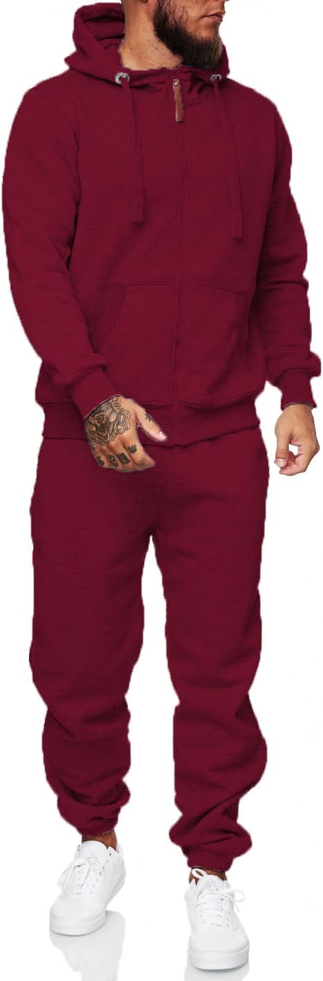 HHGKED Sweat Suits for Men - Stylish Tracksuits for All Seasons
