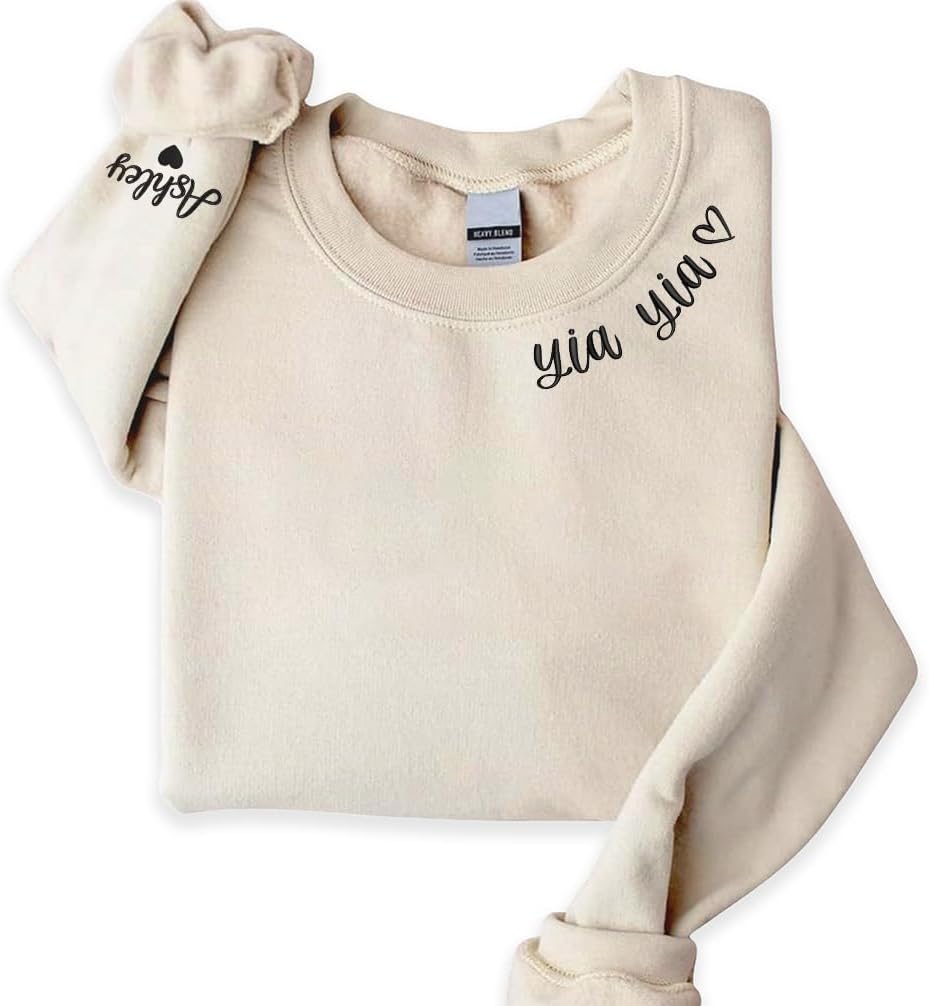 My4Love Personalized Mama Sweatshirt 